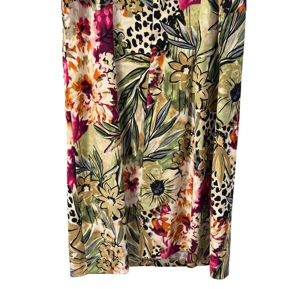 Alyx Limited Womens Floral & Animal Print Sleeveless Dress Size 16 Dress - Picture 10 of 12